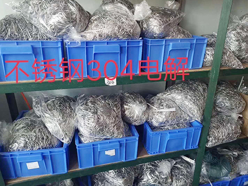 成品仓库一角