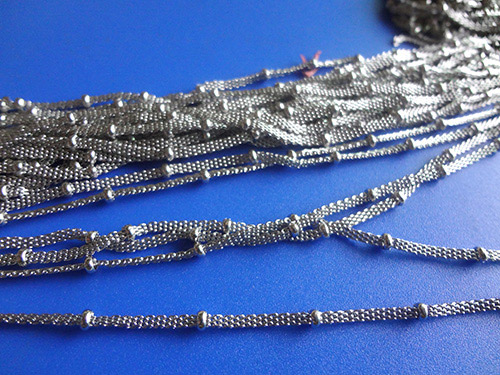 拉力五金珠链批发