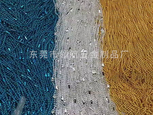 环保彩色珠链大量供应