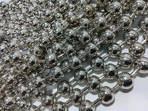 特大号五金珠链