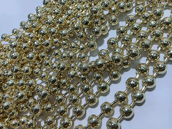 特大号五金珠链